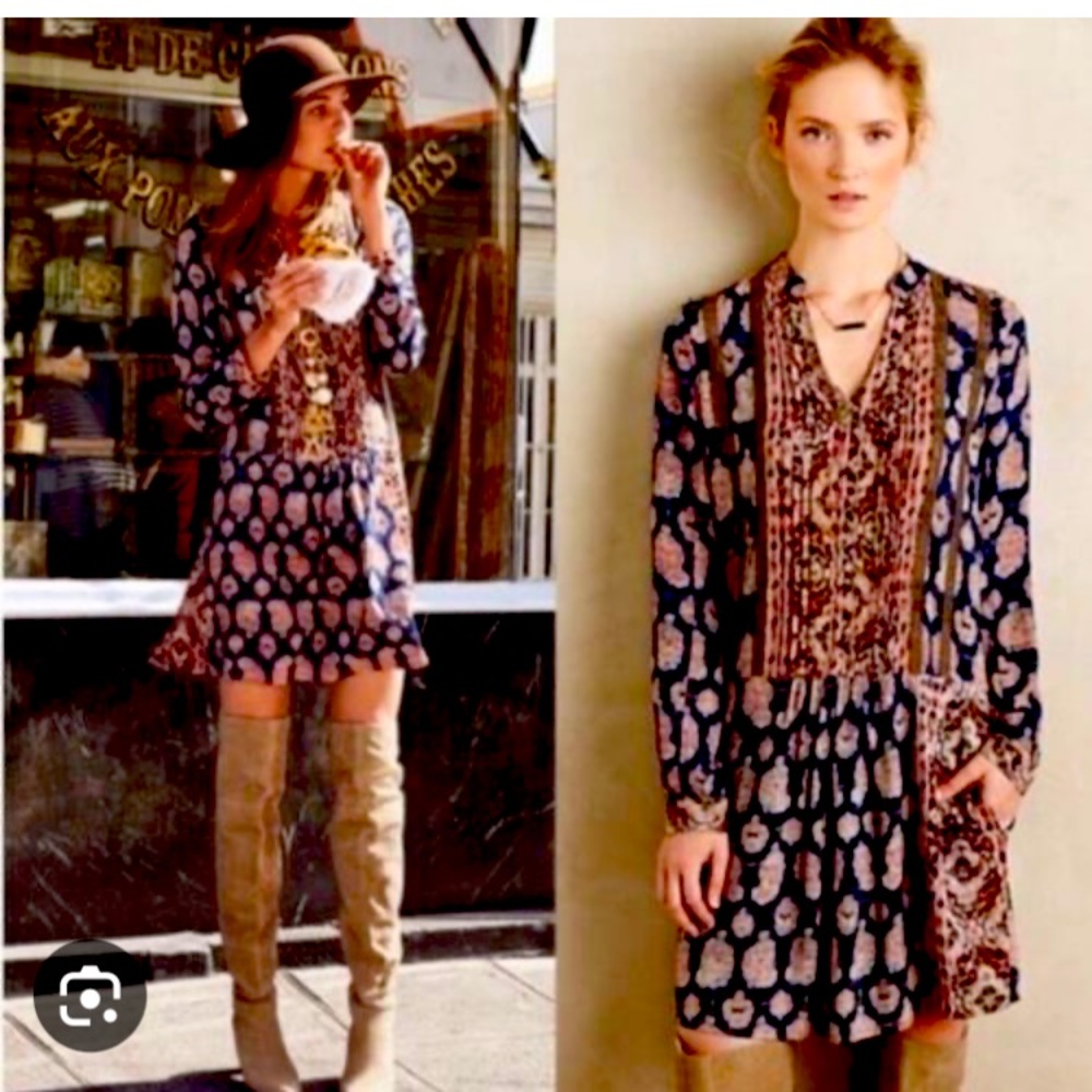 Anthropologie TINY Paquerette Mini Dress, EUC size S